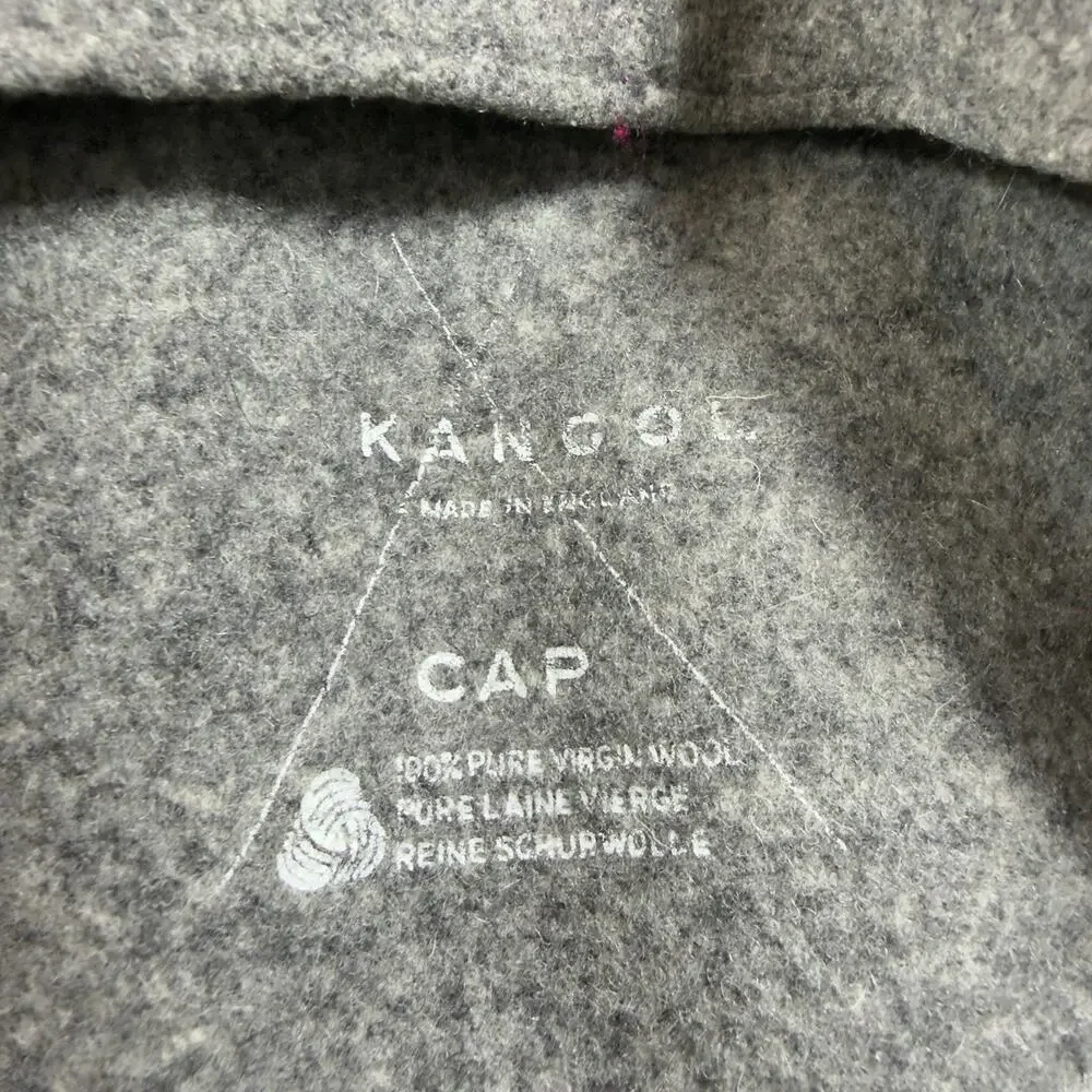 Vintage Kangol Wool Flat Cap Made in England Newsboy Driving Style One Size